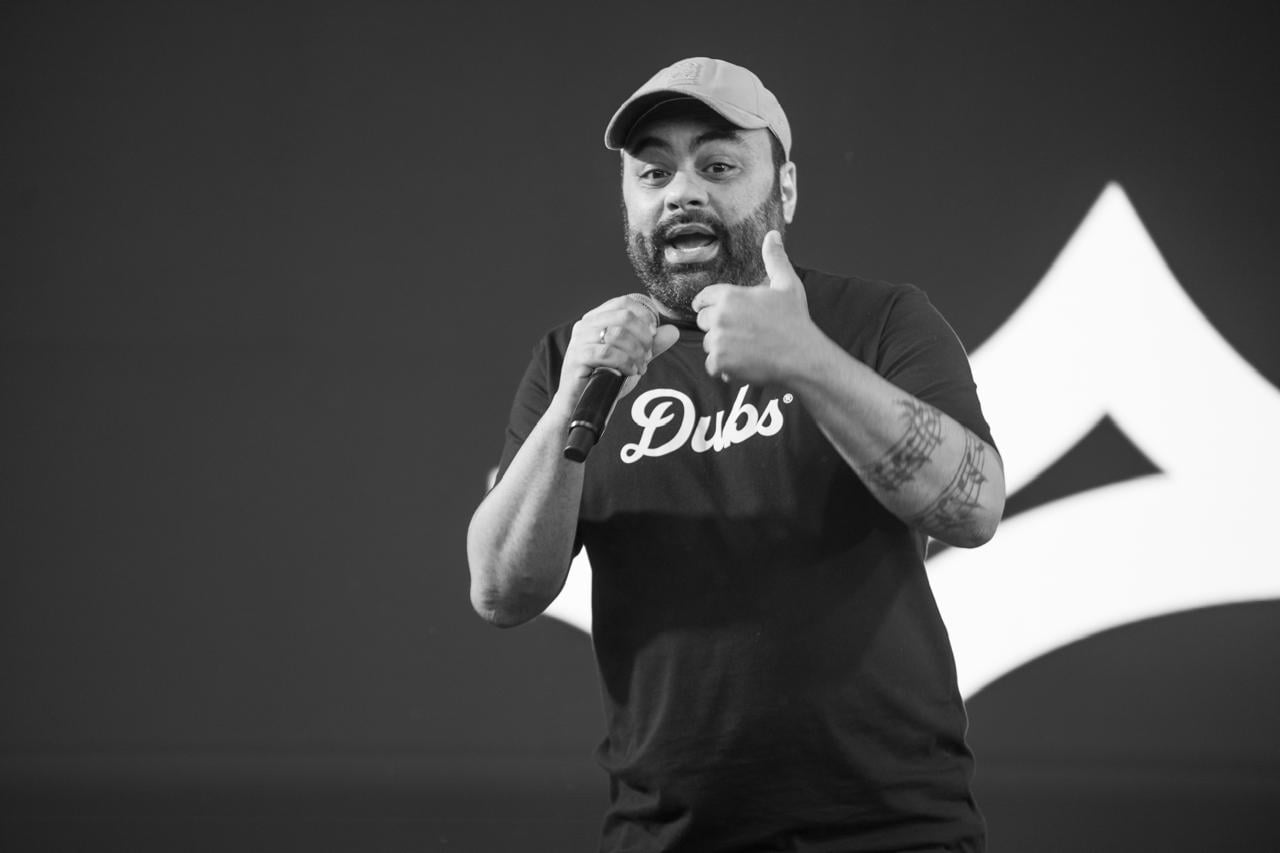 Raone Silva palestrando